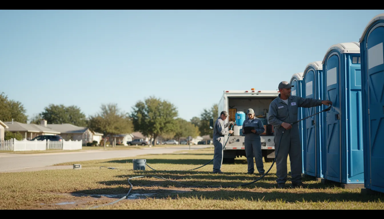 Long-Term Portable Toilet Rental in Needham, AL near me